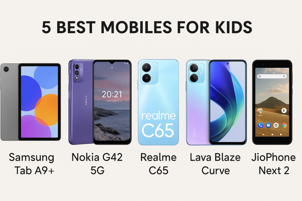 Best mobile for kids in India 2025